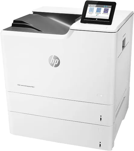 Vista 4 de HP Color LaserJet Enterprise M653x, Color blanco