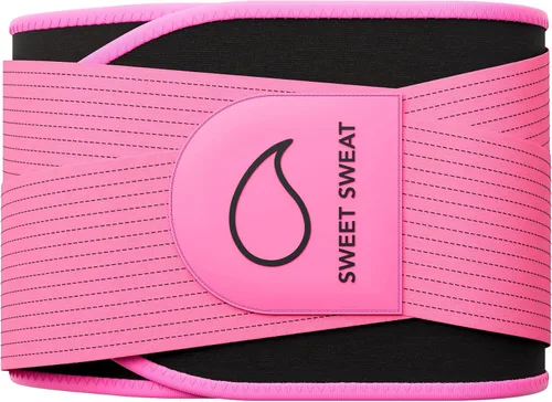 Vista 10 de Sports Research® Sweet Sweat Waist Trimmer Pro Series - Shapewear Fitness Belt w/Adjustable Straps for a Tighter Support