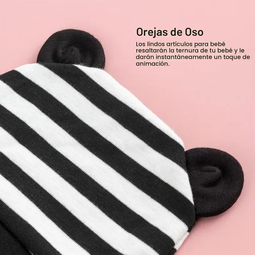 Vista 5 de DRESHOW BQUBO - Paquete de 6 gorros de bebé para niños y niñas, unisex, gorro de punto suave, gorro de guardería para recién nacidos, niños pequeños