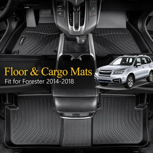 Vista 99 de Tapetes de piso para todo clima y forro de carga con respaldo para Chevrolet Suburban de 7 asientos 2021-2025 / GMC Yukon XL de 7 asientos