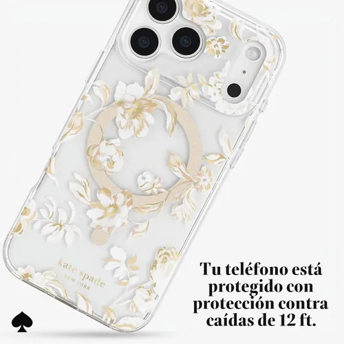 Vista 4 de kate spade new york Funda para iPhone 18 Pro Max - Toile de otoño