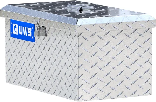Vista 6 de UWS EC20111 Caja de herramientas de aluminio de pared pesada de 20 pulgadas