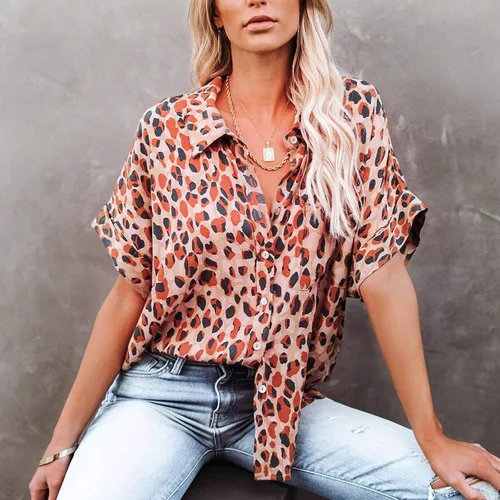 Vista 5 de Conjunto de camiseta elegante con estampado de rayas para mujer