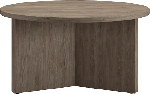 Vista 4 de Henn&Hart Anders Mesa de centro, 32" de ancho, gris Gris(Weathered Gray)