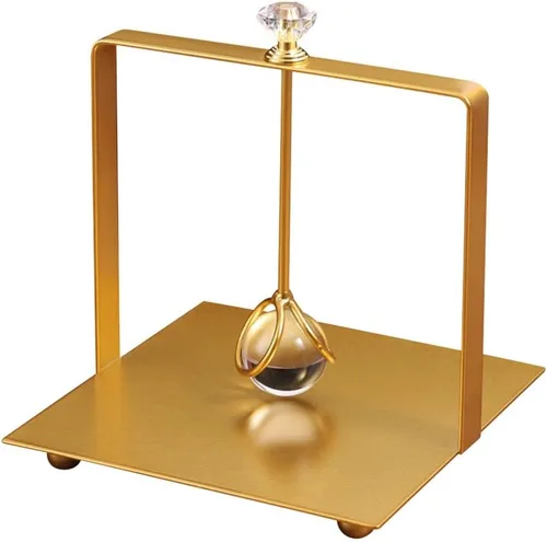 Vista 9 de Napkin Holder, Metal Table Tissue Stand with Handle, Rustic Serviette Holder Black/Gold/Silver for Kitchen, Hotel, Cafe, Bar