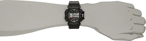 Vista 7 de CASIO G-SHOCK G'MIX GBA-400-1AJF importación de Japón hombres