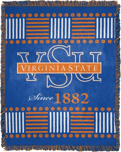 Vista 17 de Northwest NCAA Unisex-Adult Woven Jacquard Throw Blanket Homenaje