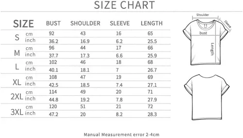 Vista 2 de Camiseta de bondad para mujer con gráficos divertidos de manga corta (1 pieza impresa en la parte delantera y trasera)