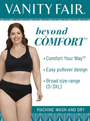 Vista 5 de Vanity Fair Women's Beyond Comfort Easy Pullover Wireless Bra
