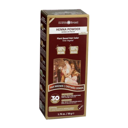 Vista 4 de Surya - Crema de henna dorado marrón