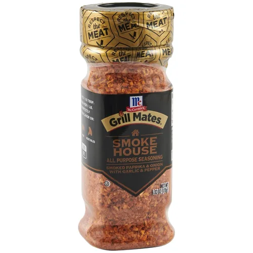 Vista 11 de McCormick Grill Mates Coarse Black Pepper & Flake Salt Grilling Seasoning, 5.71 oz