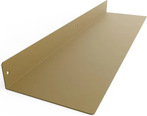 Vista 22 de Estante Flotante Lineal Hecho en EE.UU. - Acero Forjado Fabricado en EE.UU. - Estante Industrial de Metal de Servicio Pesado Montado en Pared