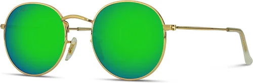 Vista 2 de Wearme Pro, modernos lentes de sol con lente redondo reflectante