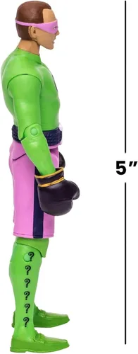 Vista 8 de McFarlane Toys DC Batman 1966 Serie de TV The Riddler Figura de acción [Boxeo]