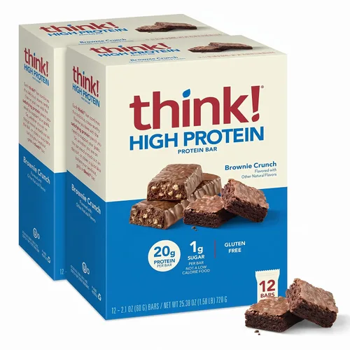 Vista 18 de Think! Barra alta en proteínas, dulce de chocolate, 10