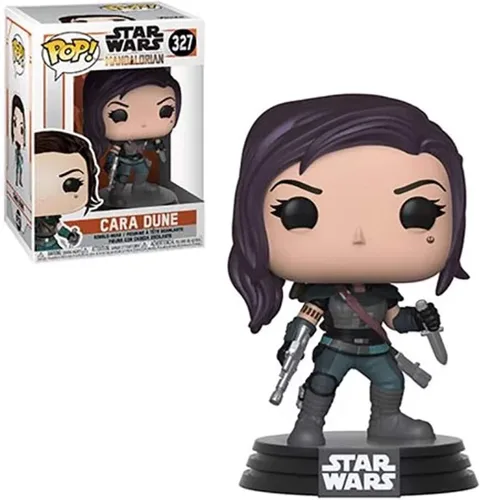 Vista 11 de Funko Star Wars: The Mandalorian Figura de acción de infantería pesada Mandalorian
