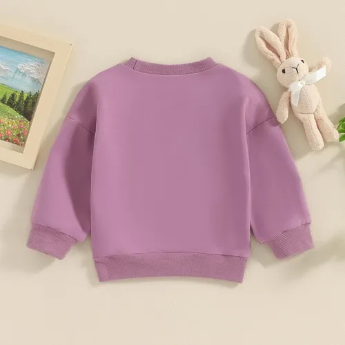 Vista 6 de Disfraz de Halloween para bebé, sudadera de calabaza con cuello redondo, suéter de manga larga, ropa de otoño
