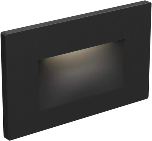 Vista 3 de DALS Lighting LEDSTEP005D-WH - Luz LED empotrable horizontal para interiores y exteriores, 4.75 pulgadas, color blanco