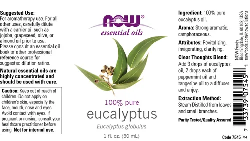 Vista 2 de Aceite de eucalipto 2 OZ