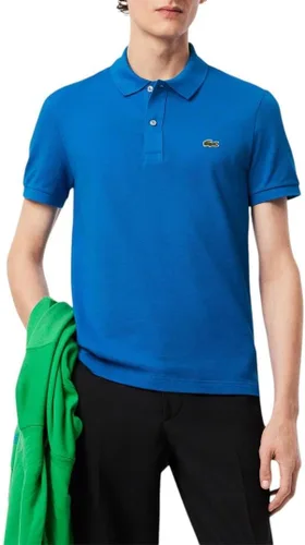 Vista 30 de Lacoste Camisa polo de manga corta para hombre Slim Fit L12.12 azul (Argentine Blue)
