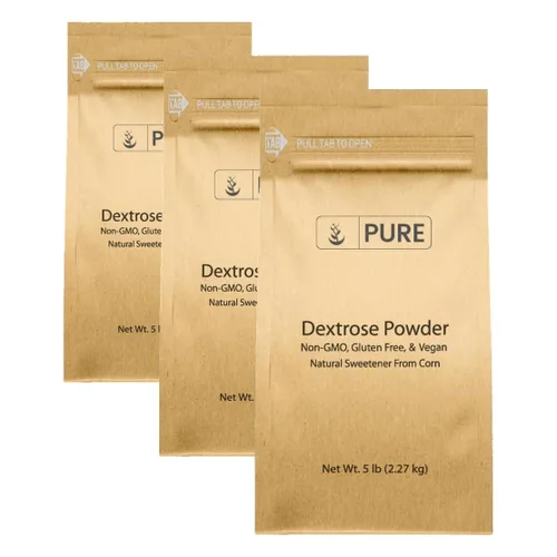 Vista 4 de Pure Original Ingredients Dextrosa (5 libras) por Pure, edulcorante de reemplazo de azúcar para batidos o hornear