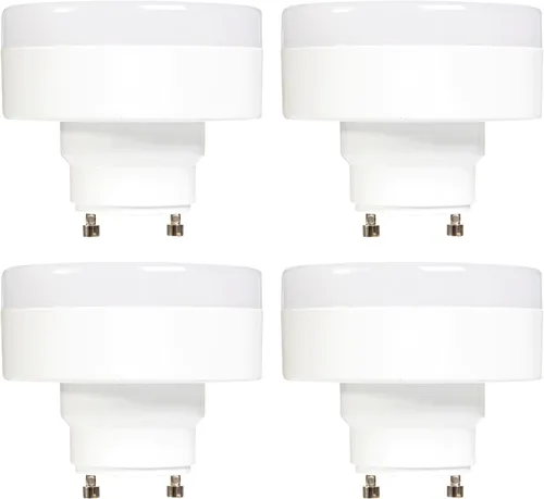Vista 7 de Bombillas LED de 2 clavijas con base GU24 de 11w-60Weq, luz de disco, listado UL, 120 V, mini bloqueo giratorio, 2700 k-regulable, reemplaza