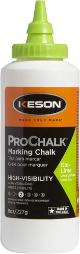 Vista 9 de Keson Repuesto de tiza de marcado, azul, 8 onzas (GG304)