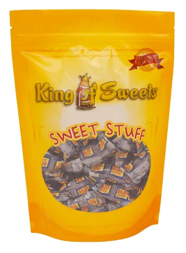 Vista 5 de Dad's Old Fashioned Root Beer Barriles de 1 libra envueltos individualmente en una bolsa de King Of Sweets resellable a granel