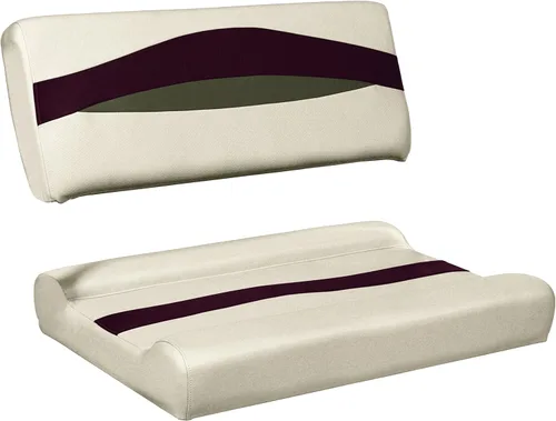 Vista 11 de Wise BM1152-1749 Premier Series Pontoon - Juego de cojines para asiento, Mocha Java/Café/Mushroom