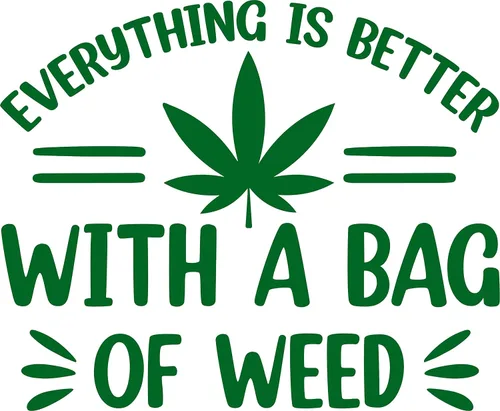Vista 6 de SEC Apparel Parches termoadhesivos de marihuana de marihuana para transferencias de letras para camisetas, ropa de tela (Stoned 1)