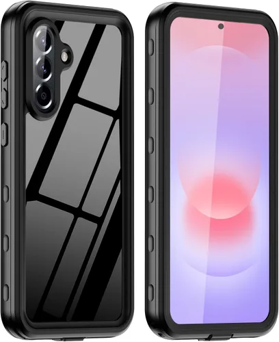 Vista 10 de Funda impermeable para Samsung Galaxy A14 5G, protector de pantalla integrado, cuerpo completo de 360°, resistente a prueba de golpes, a prueba