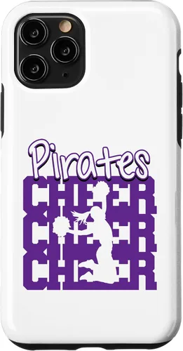 Vista 28 de Pirates Cheer Back to School Cheerleading Spirit P Case for iPhone XR