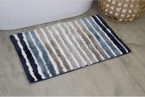 Vista 33 de Funda de microfibra suave para tapa de inodoro, lavable a máquina, 18 x 18 pulgadas, parte trasera de goma, se adapta a la mayoría de tapas