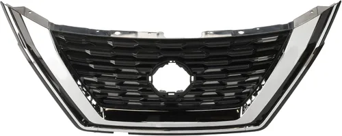 Vista 26 de Garage-Pro Conjunto de Parrilla Frontal para Nissan Frontier 1998-2000, Cáscara Cromada, Inserción Negra, Accesorios Nissan Frontier, NI1200183
