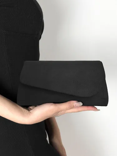 Vista 6 de YYW Bolso de mano para mujer, bolso de mano de noche, elegante bolso cruzado de terciopelo para fiesta, boda, baile de graduación