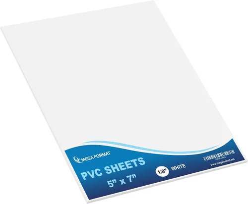 Vista 32 de Mega Format Hojas de plástico de PVC expandido – Hoja negra rígida de 5 x 7 pulgadas para manualidades, señalización y exhibiciones – Sintra Negro