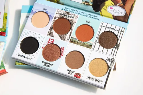 Vista 3 de theBalm Clean and Green theBalm y la hermosa paleta de sombras de ojos