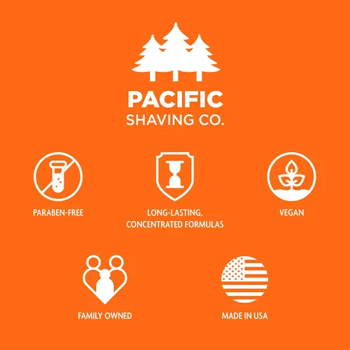Vista 8 de Pacific Shaving Company Aceite natural para barba – Hidratante y acondicionador de barba para hombres – Aceite de aseo para reducir la picazón