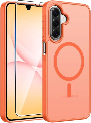 Vista 19 de FNTCASE - Funda para iPhone 16 Pro: magnética, mate, translúcida, de grado militar, protectora contra caídas, resistente, fina, duradera y a prueba