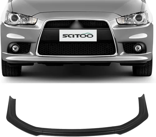 Vista 35 de SCITOO Alerón de borde de parachoques delantero mate negro para Ford Focus ST años 2013-2014 - Spoiler frontal de polipropileno