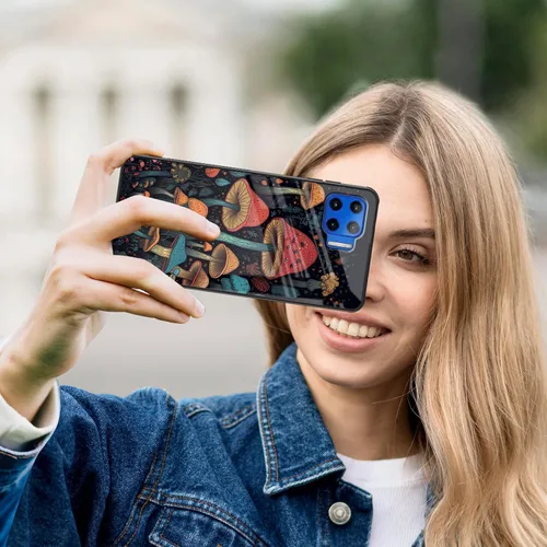 Vista 34 de Funda para Motorola Moto Edge 2022, cubierta trasera de vidrio templado con protector de pantalla, funda protectora a prueba de golpes para Motorola