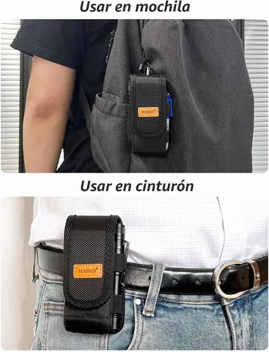 Vista 6 de Funda multiherramienta-bolsa EDC, funda multiherramienta para cinturón, pequeños accesorios de bolsa de herramientas tácticas, funda organizadora