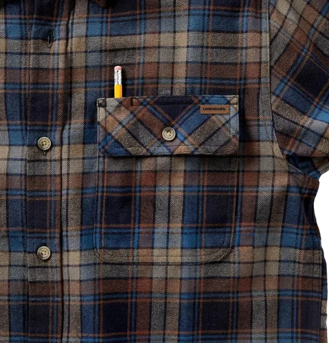 Vista 5 de Legendary Whitetails Camisa de franela de manga larga con botones para hombre, 100% algodón