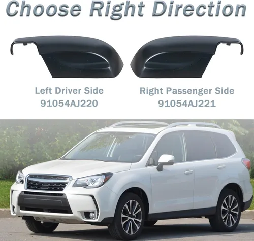 Vista 3 de Tapa de Cubierta Inferior del Espejo Retrovisor Lateral para Subaru Impreza Forester 2012-2018 91054AJ221 Izquierda