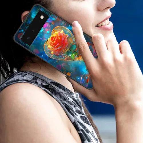 Vista 15 de Funda delgada para Google Pixel 4 XL, funda delgada de silicona de TPU suave a prueba de golpes para Google Pixel 4 XL, astronauta Galaxy