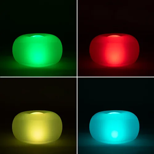 Vista 7 de Asiento Hinchable con LED Multicolor y Mando a Distancia Pulight InnovaGoods