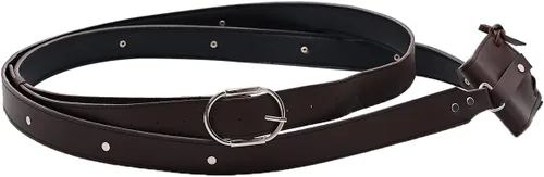 Vista 21 de BLESSUME Cinturón medieval de caballero con espada rana funda de estoque, soporte de vaina de estoque, 1 unidad
