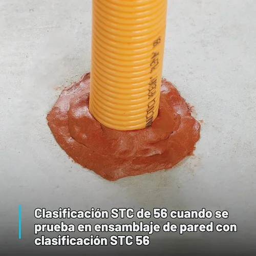 Vista 4 de 3M Masilla barreras contra fuego moldeable MP +, 1.4 x 11 pulgadas (Paquete de 10)., Rojo, 1