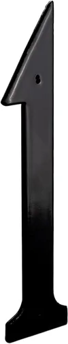 Vista 2 de Montague Metal Products números estándar para casas, Negro