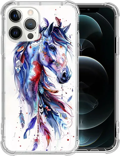 Vista 113 de CARLOCA Funda compatible con iPhone 7 Plus para niña, transparente con increíble diseño de nebulosa espacial, diseño de plástico a prueba de golpes